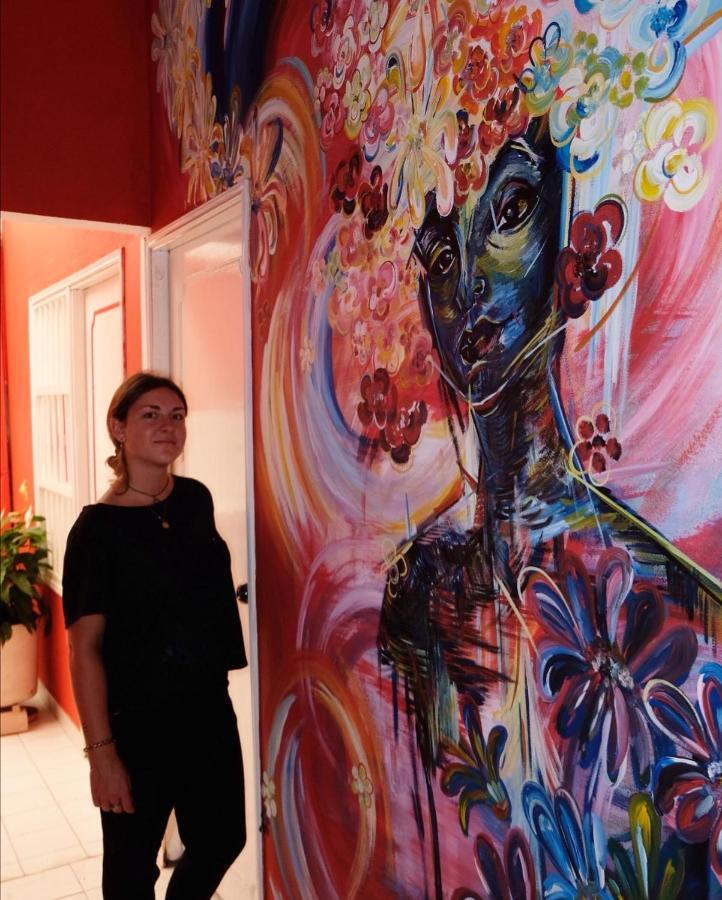 Lienzo Hostel And Mural Art Museum Popayan Bagian luar foto